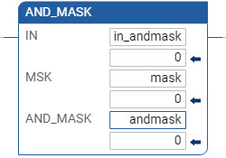 AND_MASK 梯形图示例