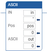 ASCII 梯形图示例