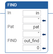 FIND 梯形图示例