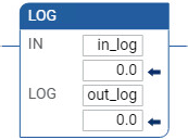 LOG 梯形图示例