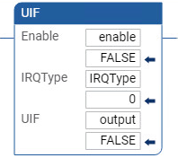 UIF 梯形图示例