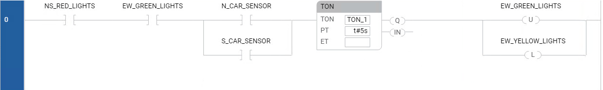 交通灯 - 第一个梯级