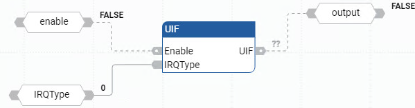 UIF 功能块图示例