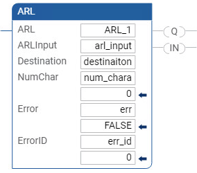 ARL 梯形图示例