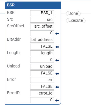BSR 梯形图示例