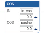 COS 梯形图示例