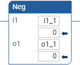 NEG 梯形图程序示例