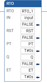 RTO 梯形图示例