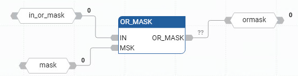 OR_MASK 功能块图示例