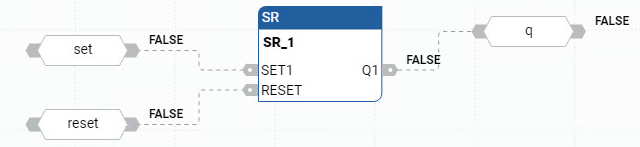 SR 功能块图示例