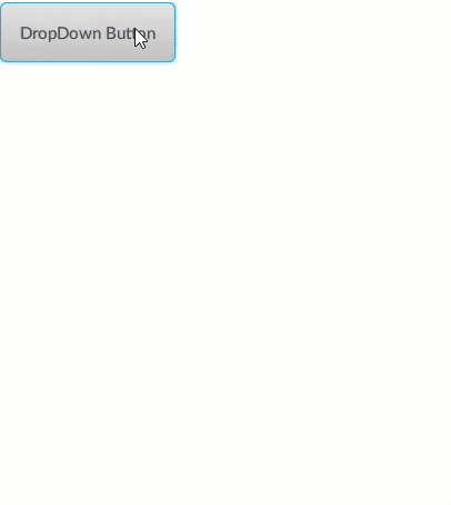 animated image that shows a content panel being displayed when the button is clicked