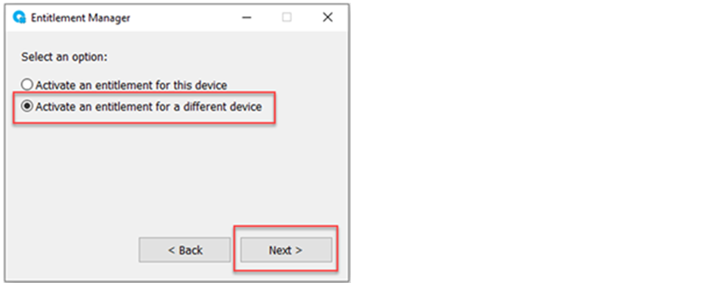 选择&ldquo;为其他设备激活权利&rdquo;。