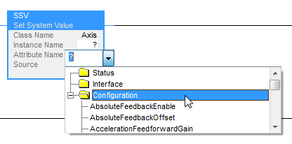 SSV configuration example