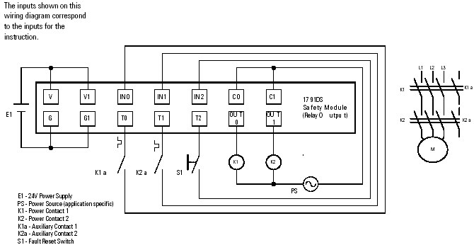 ROUT wiring 2 contactors and NO aux contacts