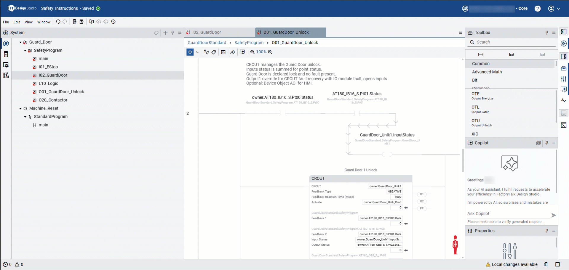 FactoryTalk Design Studio 2.04 版安全设备 gif