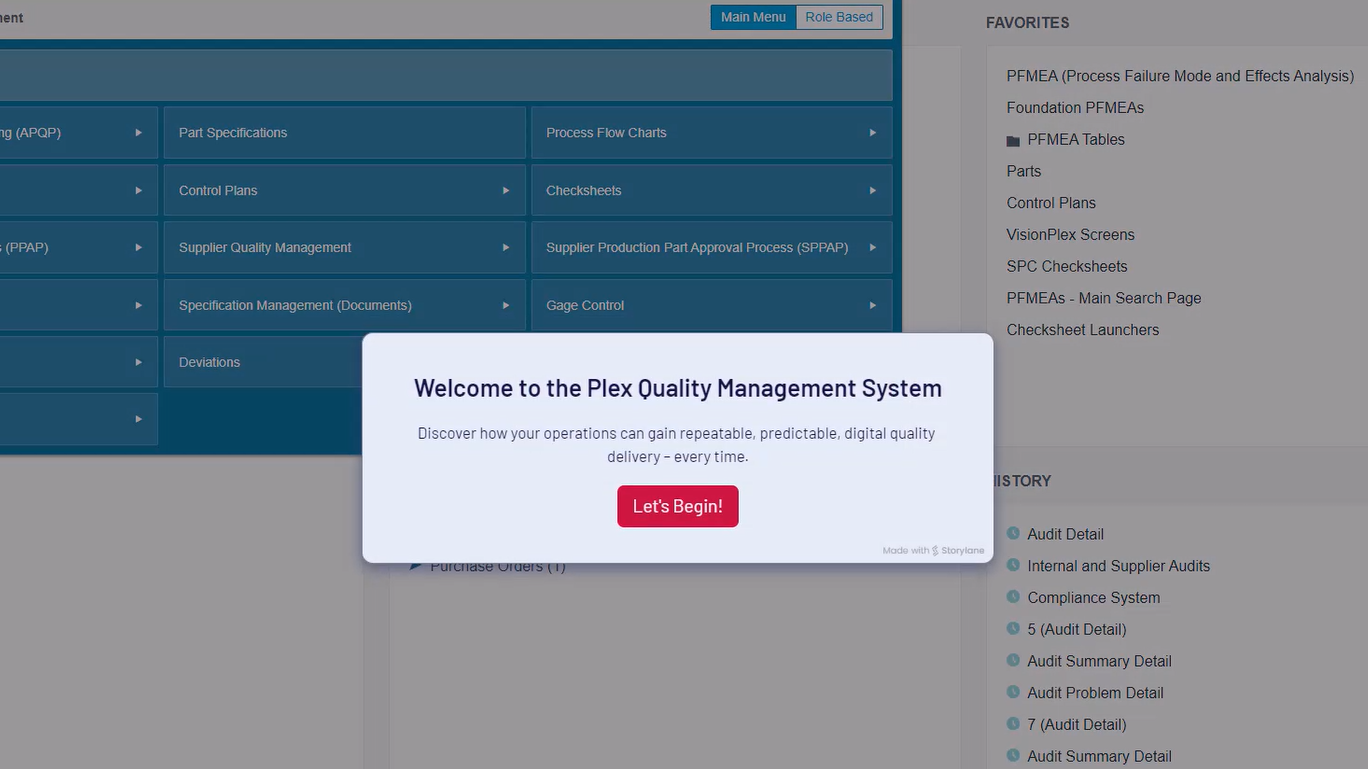 Plex QMS Demo Video